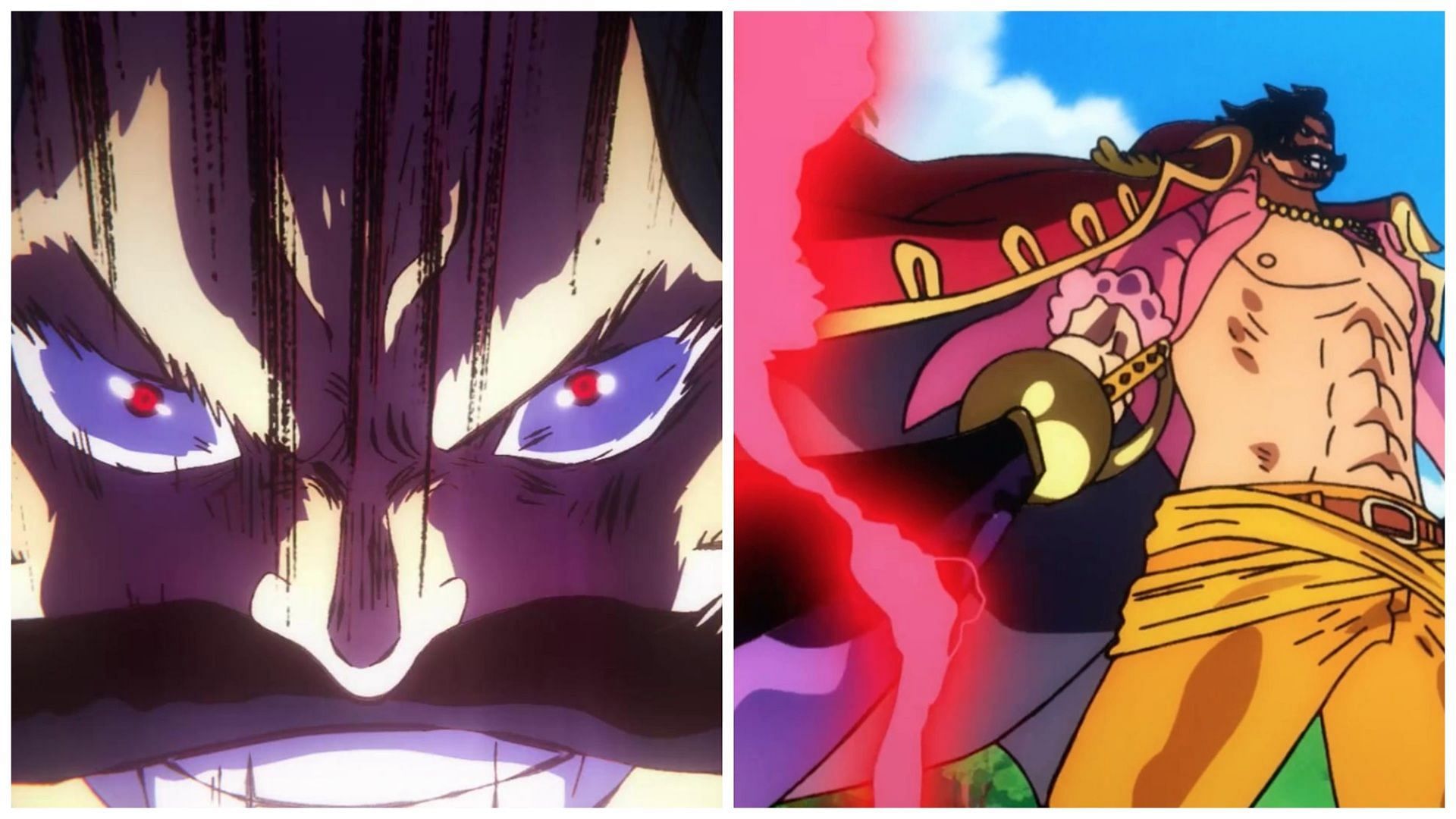 Roger flexing his formidable Haki (Image via Toei Animation)